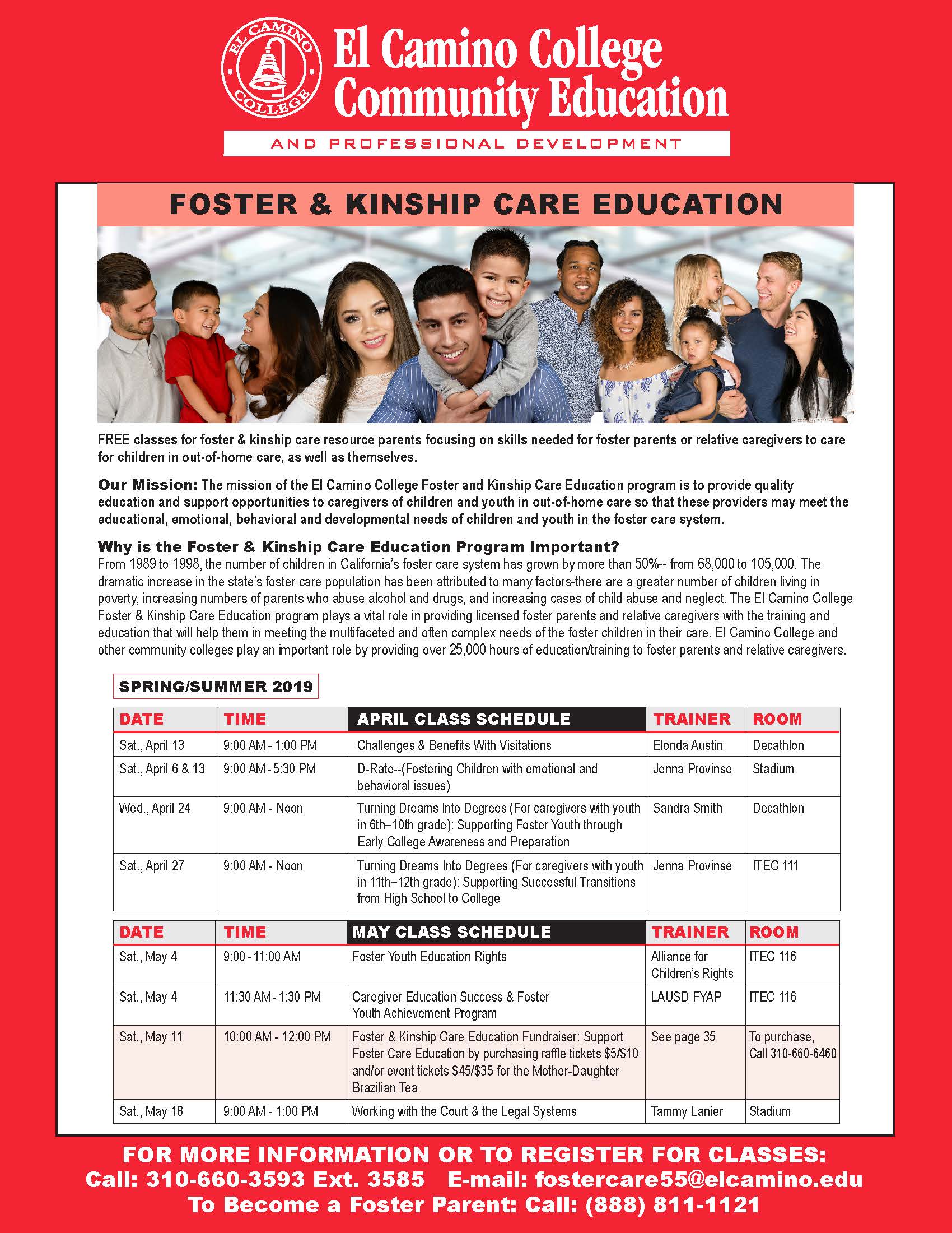 Foster & Kinship Care - Foster & Kinship Care - Courses - El Camino College Community Education